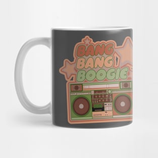 Bang Bang Boogie - Boombox - Ghettoblaster - Pop Art Design Mug